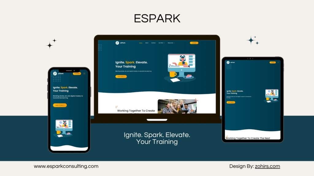 Figma WordPress Elementor Project eSpark Consulting